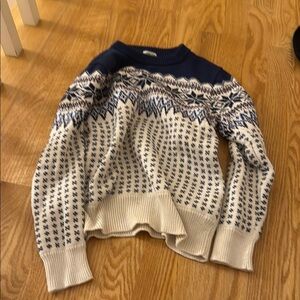 Boys crewcuts size 8/9 sweater